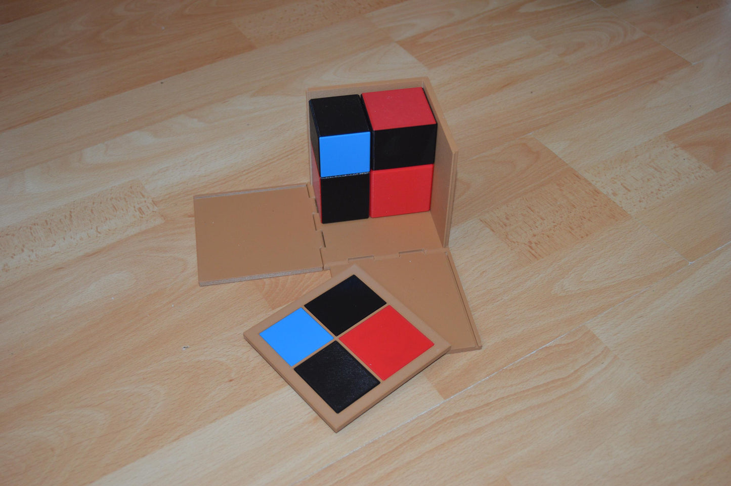 Binomial Cube - 3D Algebra Visualisation Tool for Teachers & Classrooms | (a+b)³ Educational Model