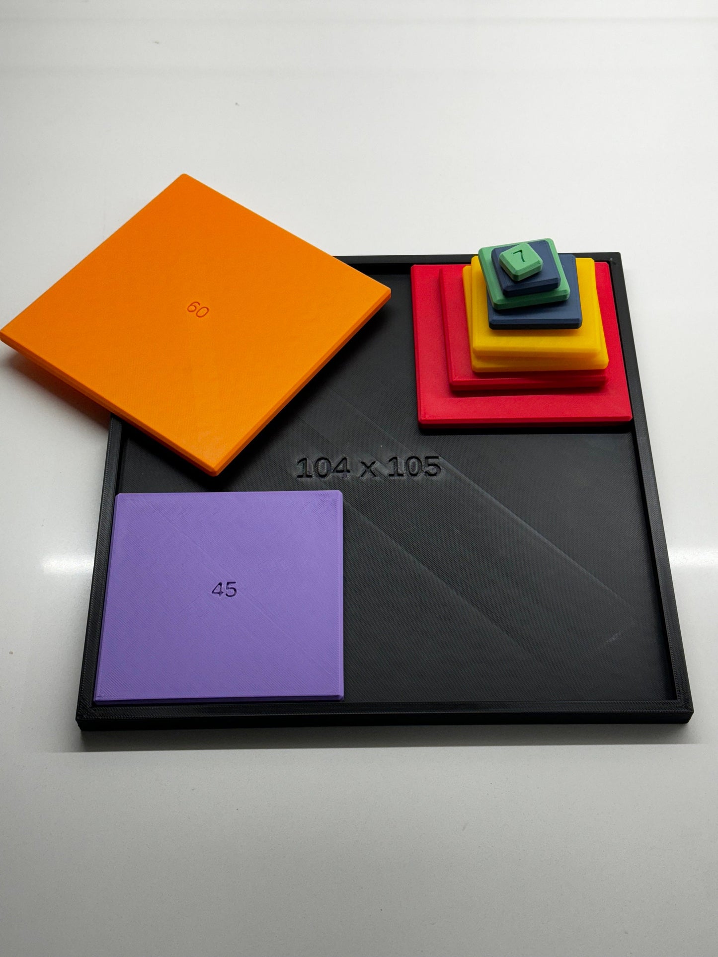 Perfect Rectangle Puzzle for Adults & Kids - Challenging Math Puzzle Brain Teaser - Educational Game for Teachers, Students Puzzle Lovers