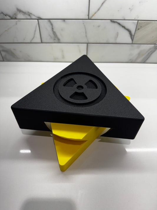 Impossible Dovetail Triangle Puzzle - 3D Printed Unique Brain Teaser, Gift for Puzzle Enthusiasts & Geometric Art Lovers