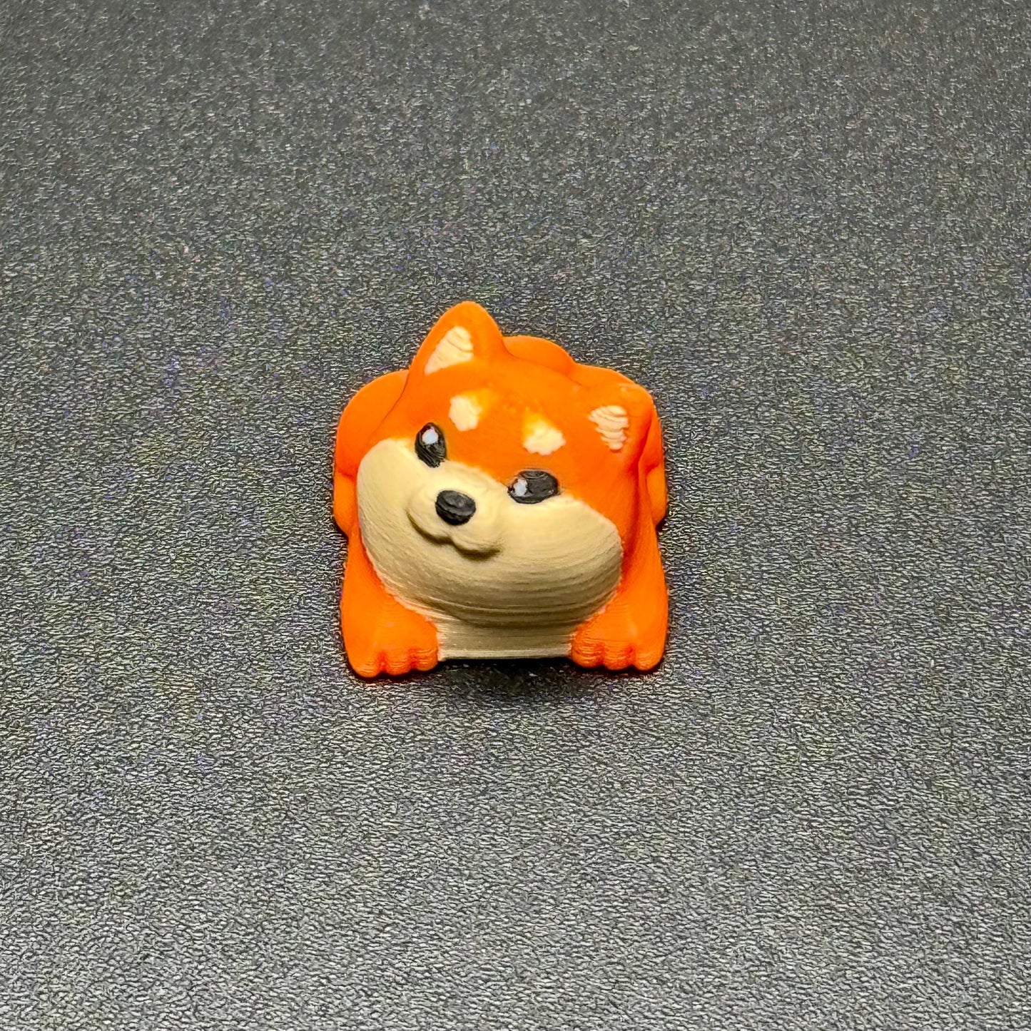 Shiba Inu Dog Keycaps Set - Cherry MX Compatible - Unique Keyboard Accessory Gift 4-Pack - Perfect for Him & Her