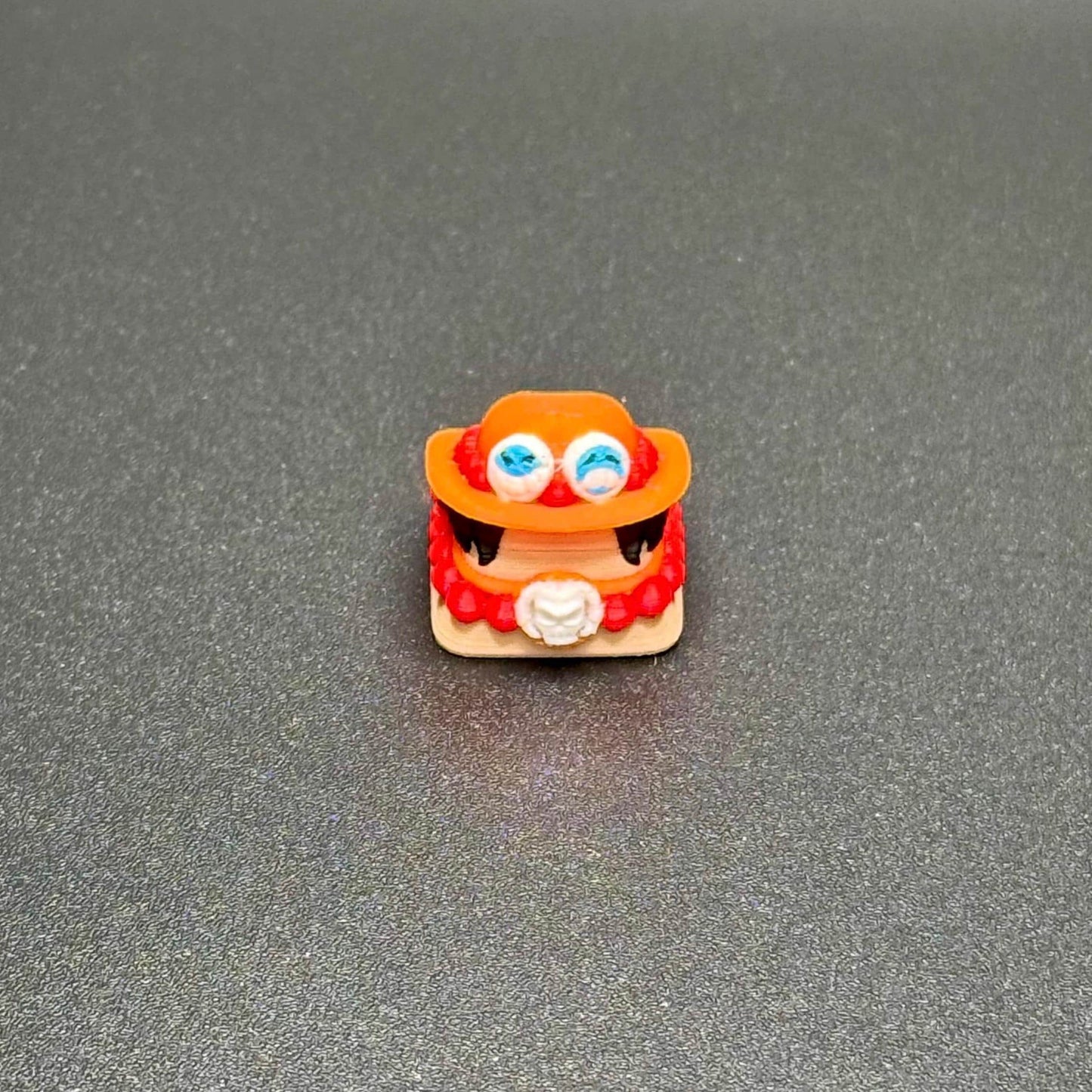 Handmade Anime Keycaps - Edward Newgate, Trafalgar Law, Portgas D. Ace for Cherry MX - Custom Artisan - Perfect Anime Fan Gift
