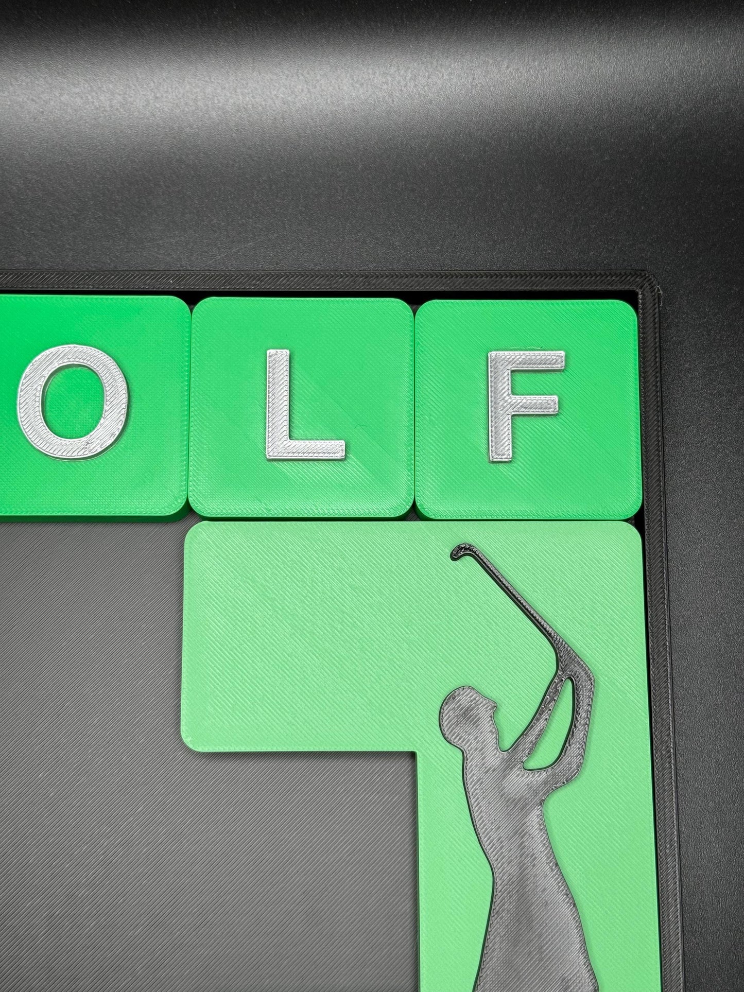 Work and Golf Sliding Puzzle - Swap Work & Golf in the Least Moves, Fun Brain Game, Challenging Slider Puzzle for Adults and Kids