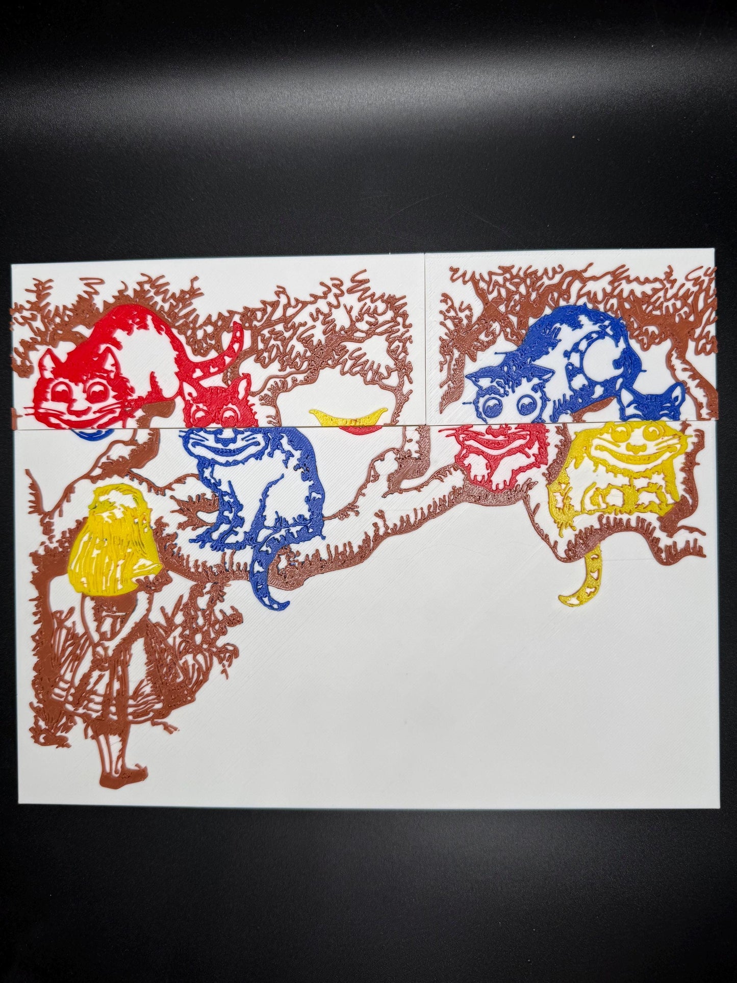 Disappearing Cat Optical Illusion Puzzle - Fun Brain Teaser for Adults & Kids, Unique Gift for Cat Lovers, Mind-Bending Game