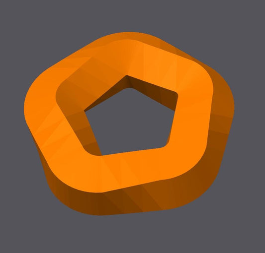 Mobius Objects for Studying Topology - 3D Printed Stylish Accent for Modern Home Decor, Teacher & Student Resource, Bookshelves, Tables