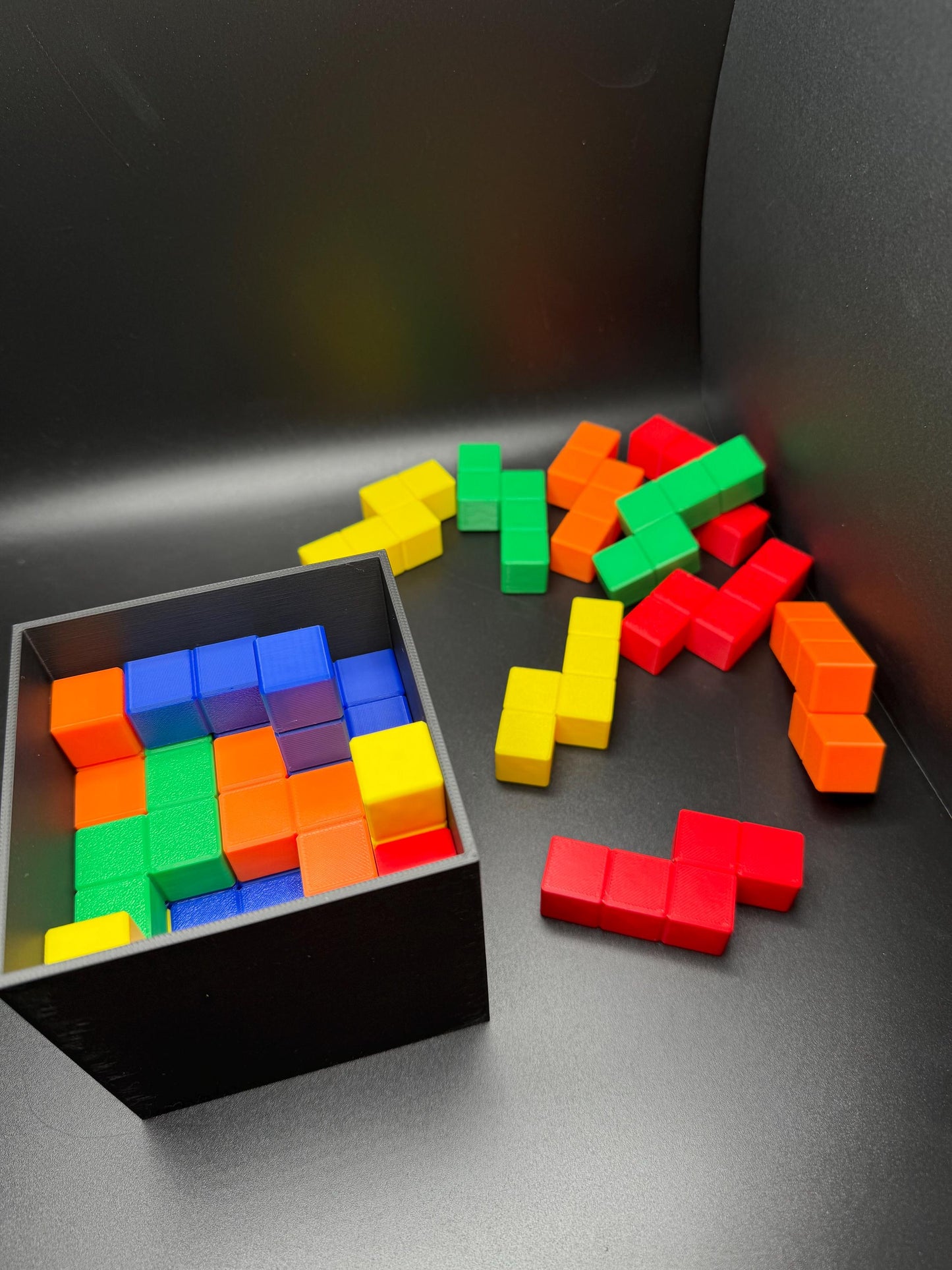 Pentacubes Brain Teasers - Pack 25 N Pentacubes in a Cube, Very Challenging Only 4 Unique Solutions for Fun & Engaging Problem-Solving!