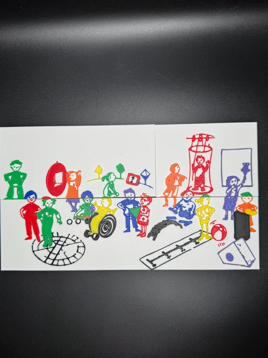 Disappearing Child Puzzle - Mind-Bending Optical Illusion Puzzle, Brain Teaser Game, Perfect Gift for Adults & Kids