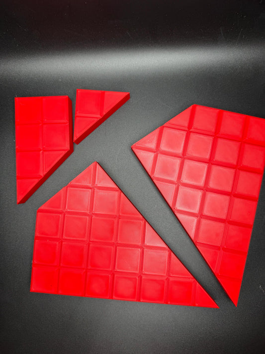 Paradox Puzzle 49/50 - 4 Pieces, 2 Ways to Solve | Great Stem Learning Tool for All Ages, Brain Teaser Fun