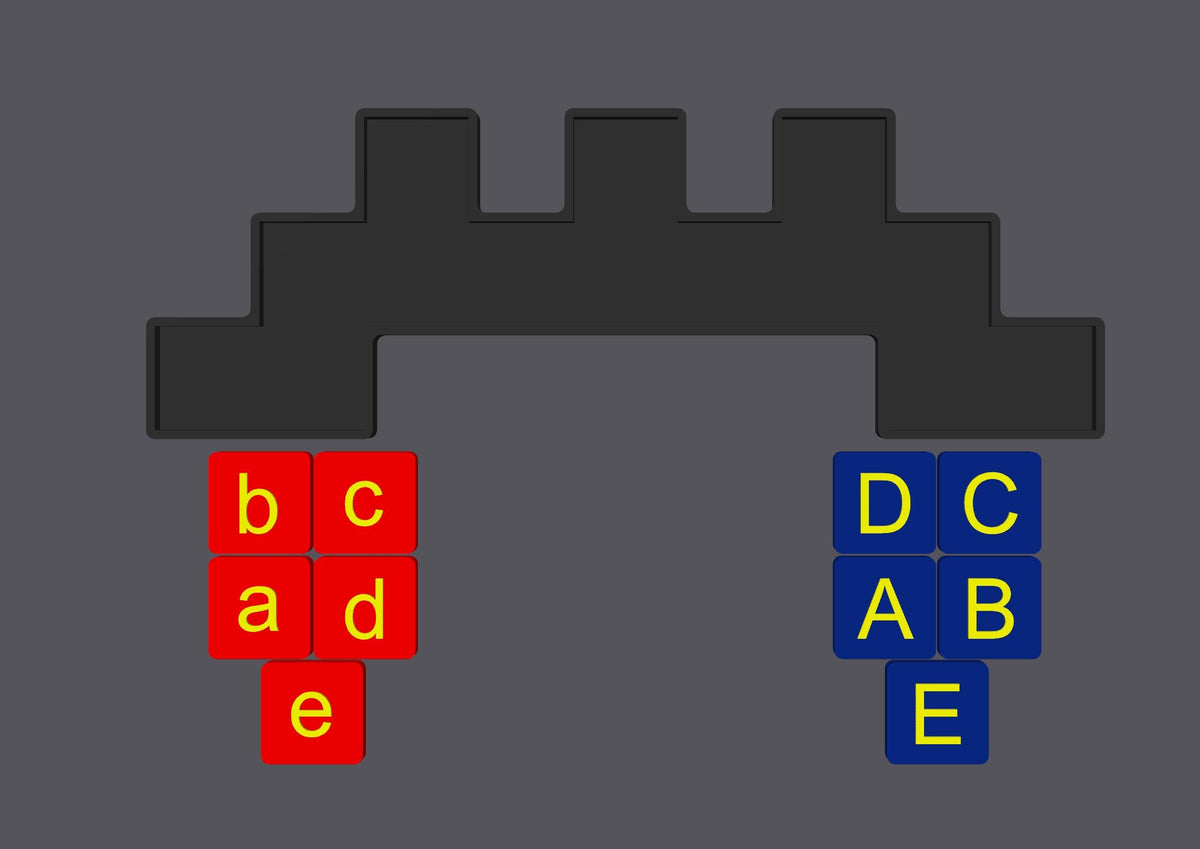 Exchange the Letters Puzzle - Modern Recreation of a Classic Puzzle, Over 15 Inch Wide! Fun Brain Teaser for Adults & Kids