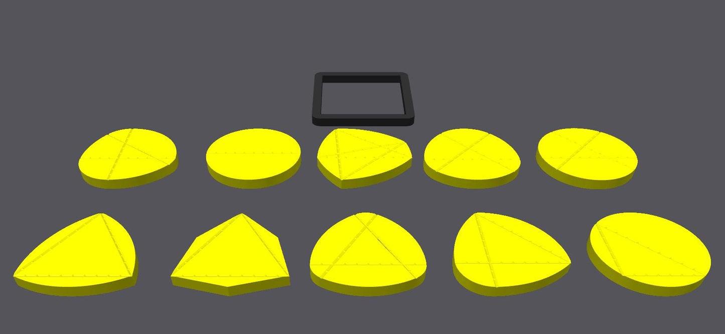 Curves of Constant Width - Engaging STEM Learning Tools for Teachers, Students & All Ages - 11 Piece Kit 24x24cm