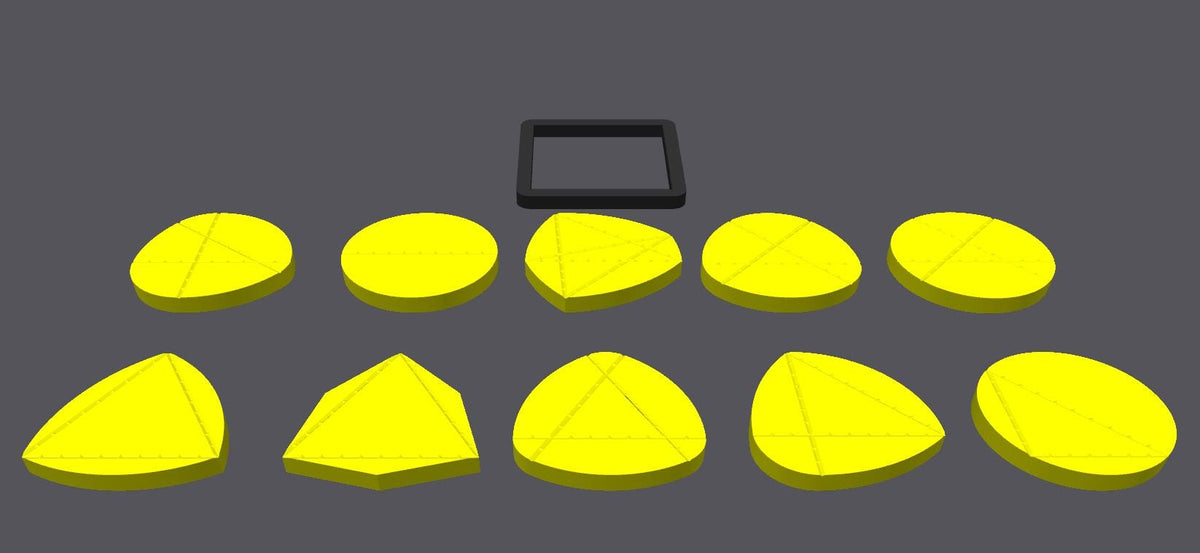 Curves of Constant Width - Engaging STEM Learning Tools for Teachers, Students & All Ages - 11 Piece Kit 24x24cm