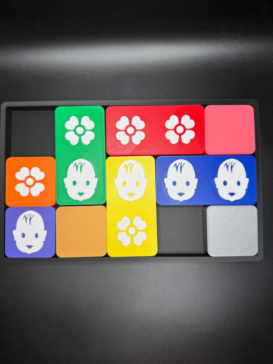 Line Up the Quinties Sliding Puzzle - Vintage 1940s Classic Modern Game, Brain Teaser & Home Decor, Perfect Gift for All Ages