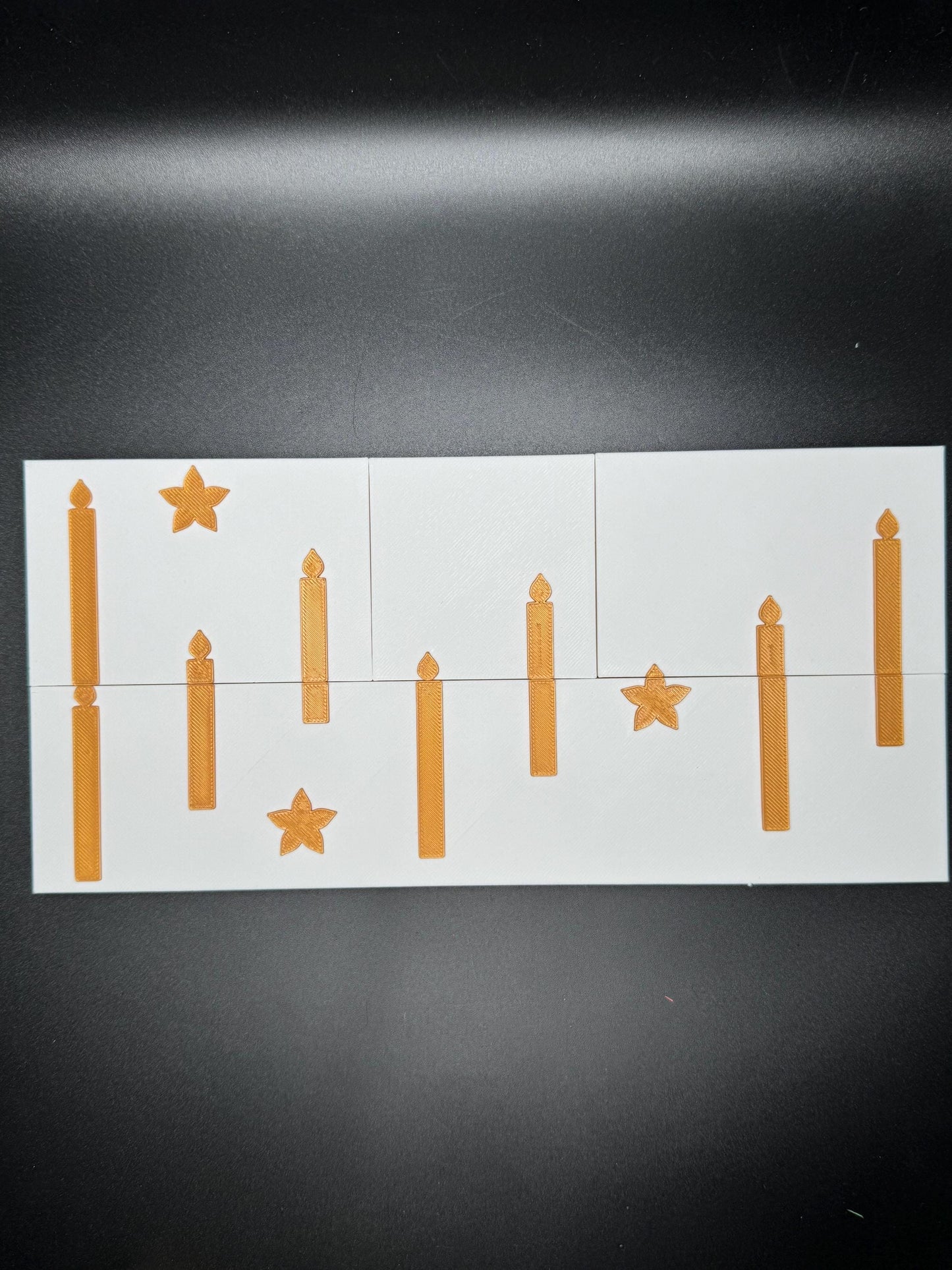 Shigeo Takagi Candles Optical Illusion Puzzle - Mind Teaser, How Many Can You Count 7, 8, or 9? Fun Home Decor & Gift Idea