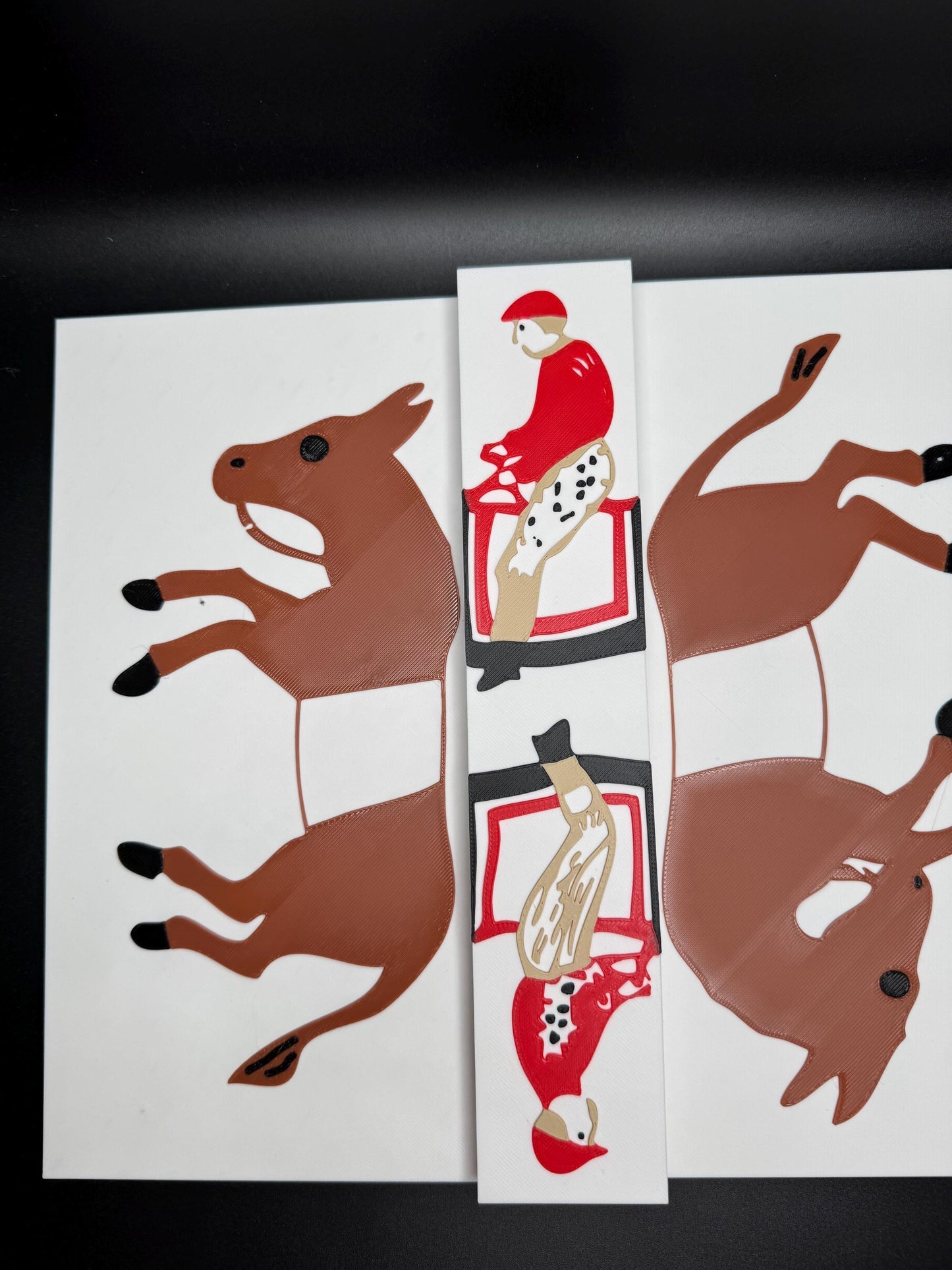 Sam Loyd's Famous Trick Donkeys - Modern 3D Recreation of 1800s Classic, Fun Brain Teaser for All Ages & Puzzle Lovers