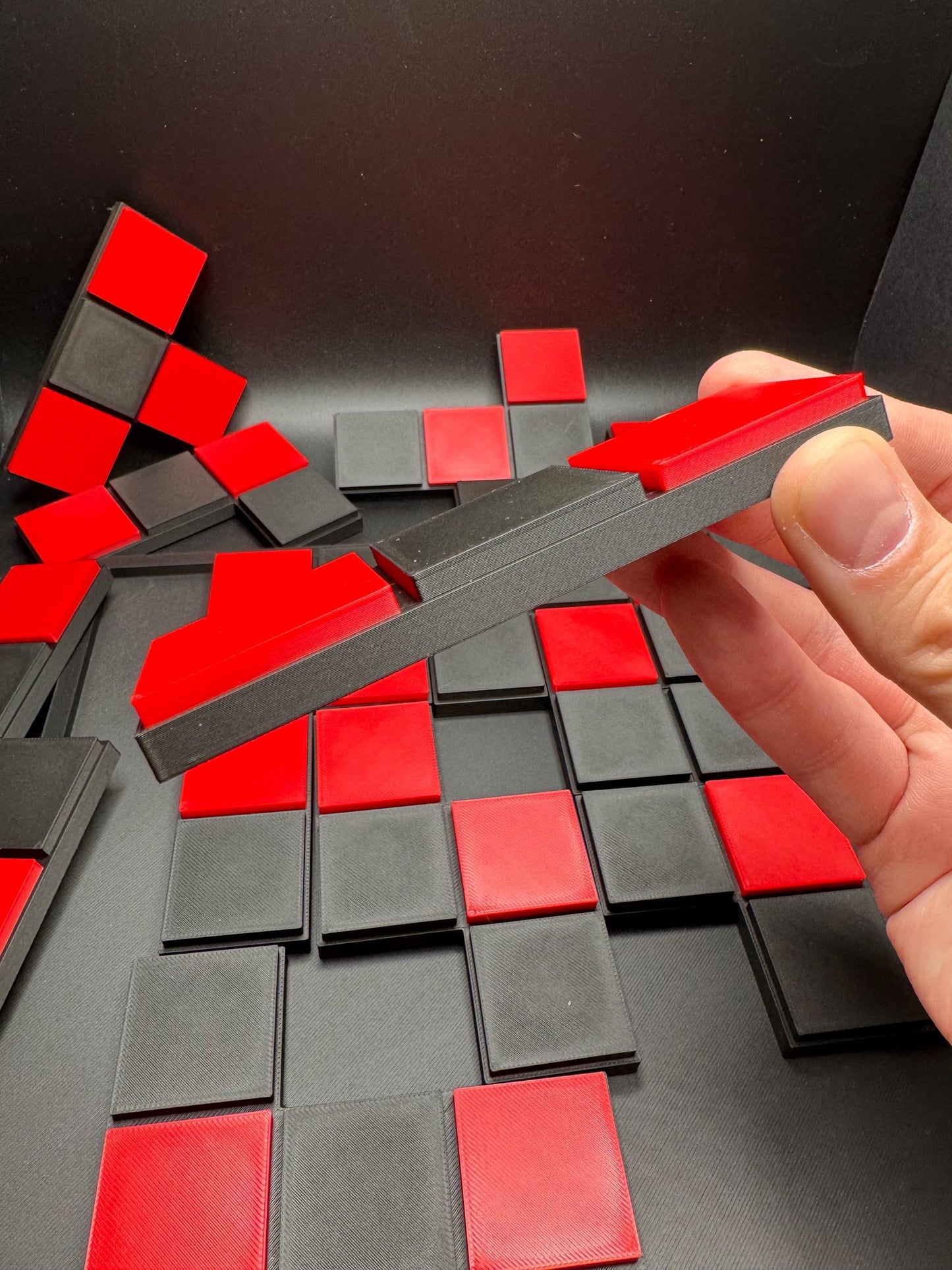 Baffel Puzzle - A Checkerboard Dissection - Modern Recreation of a Classic - Brain Teaser for All Ages - Fun & Challenging Mind Game