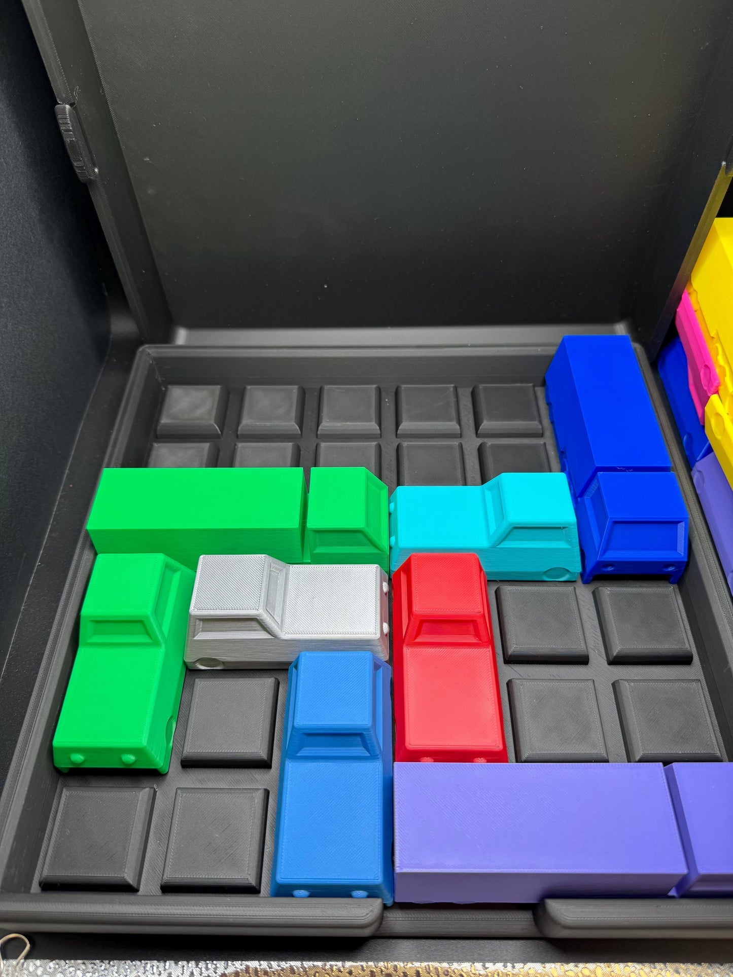 Escape the Gridlock! Rush Hour Challenge - Sliding Puzzle - Logic Game - 3D Printed Puzzle, Great Gift for Problem Solving Fun