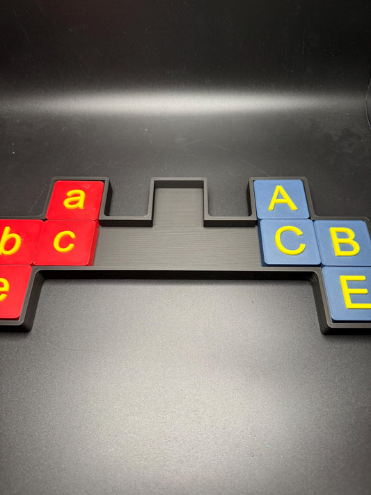 Exchange the Letters Puzzle - Modern Recreation of a Classic Puzzle, Over 15 Inch Wide! Fun Brain Teaser for Adults & Kids