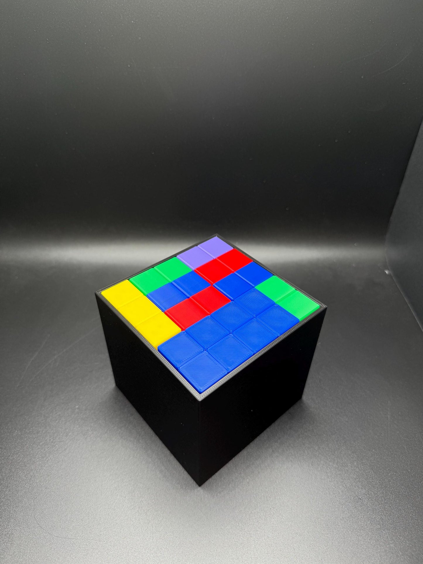 Conway Bin Packing Puzzle - Unique Brain Teaser, 18 Brick Challenge, Fun & Educational 3D Printed Brick Game, Perfect Gift Idea