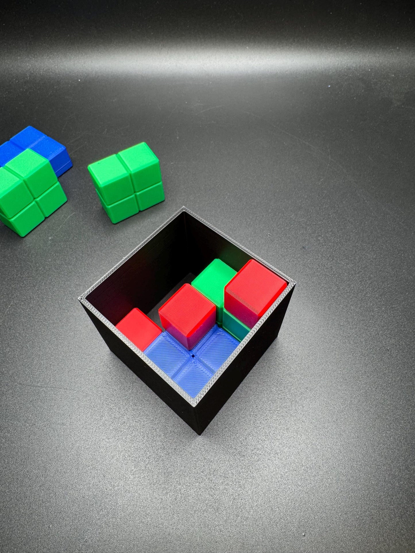 Slothouber Graatsma Packing Puzzle - Unique Brain Teaser, 9 Brick Challenge, Fun & Educational 3D Printed Brick Game, Perfect Gift Idea