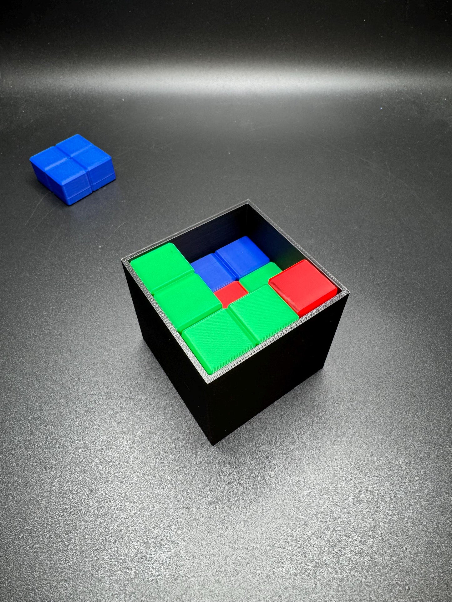 Slothouber Graatsma Packing Puzzle - Unique Brain Teaser, 9 Brick Challenge, Fun & Educational 3D Printed Brick Game, Perfect Gift Idea