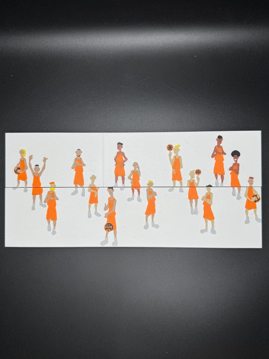 Disappearing Basketball Player Puzzle - Mind-Bending Optical Illusion Puzzle, Brain Teaser Game, Perfect Gift for Adults & Kids