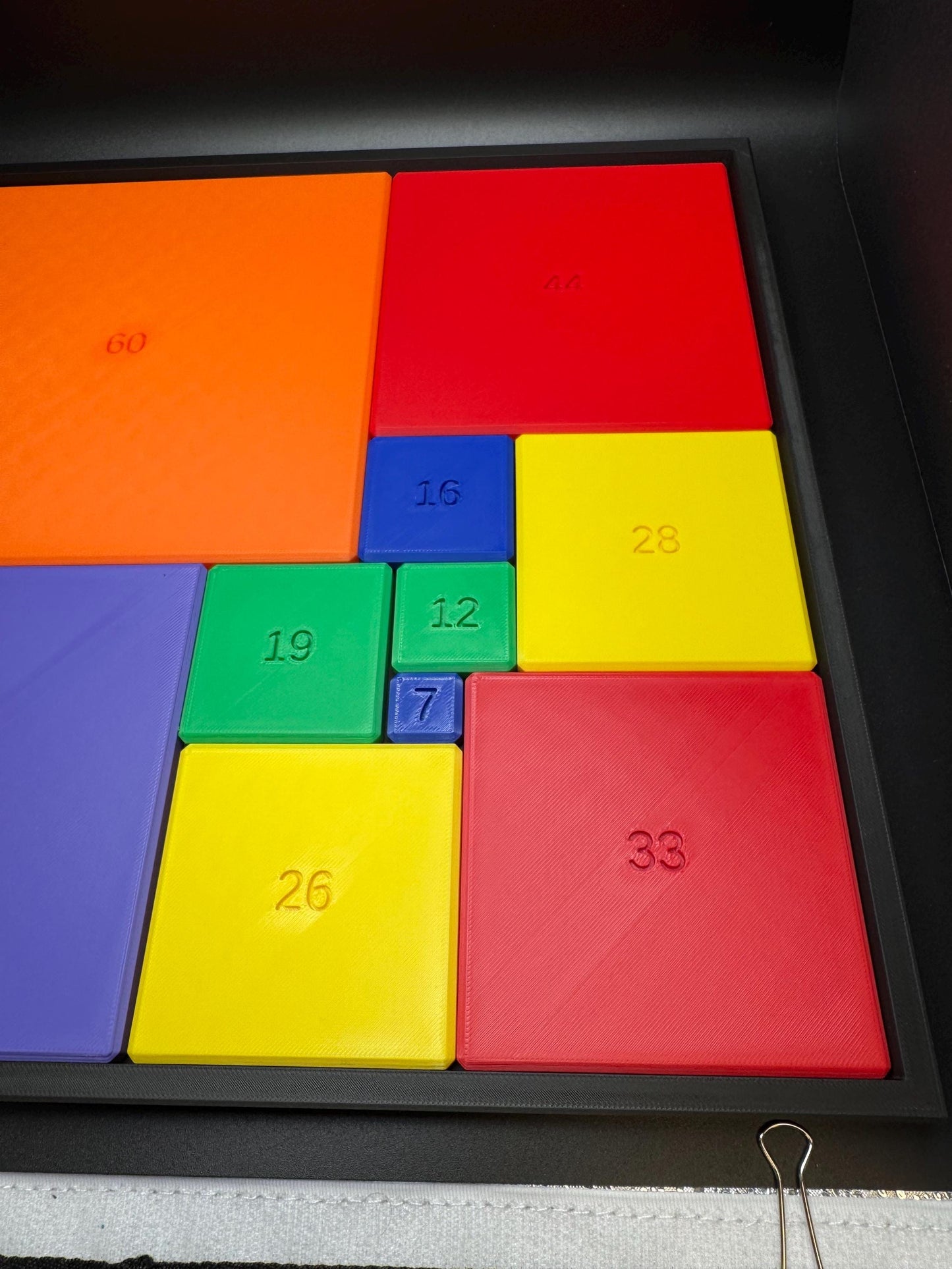 Perfect Rectangle Puzzle for Adults & Kids - Challenging Math Puzzle Brain Teaser - Educational Game for Teachers, Students Puzzle Lovers