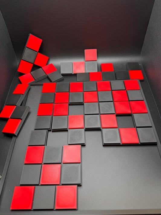 Baffel Puzzle - A Checkerboard Dissection - Modern Recreation of a Classic - Brain Teaser for All Ages - Fun & Challenging Mind Game