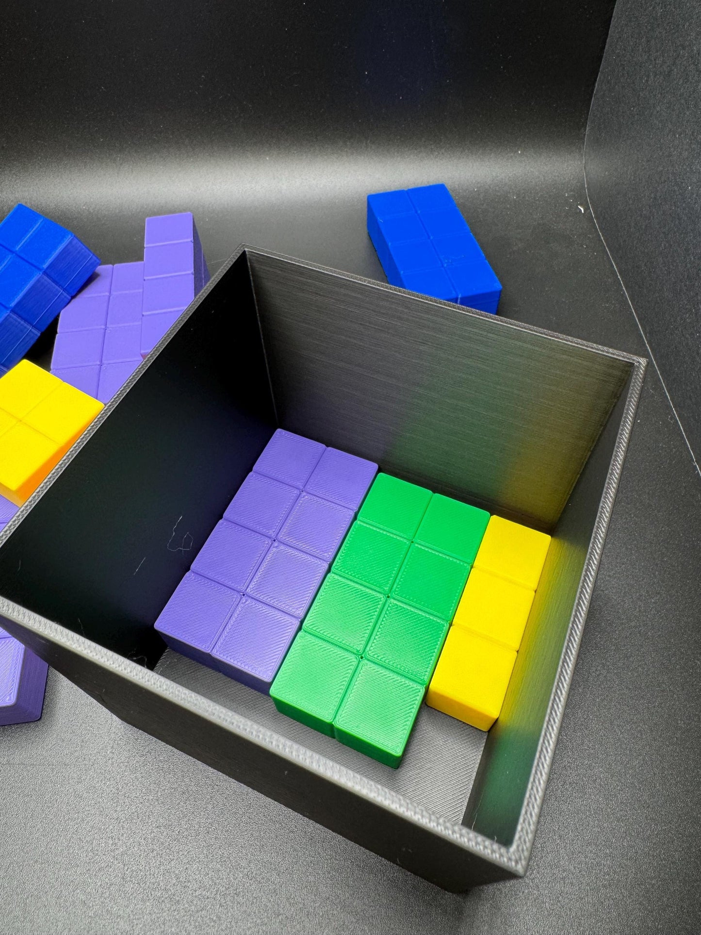 Conway Bin Packing Puzzle - Unique Brain Teaser, 18 Brick Challenge, Fun & Educational 3D Printed Brick Game, Perfect Gift Idea