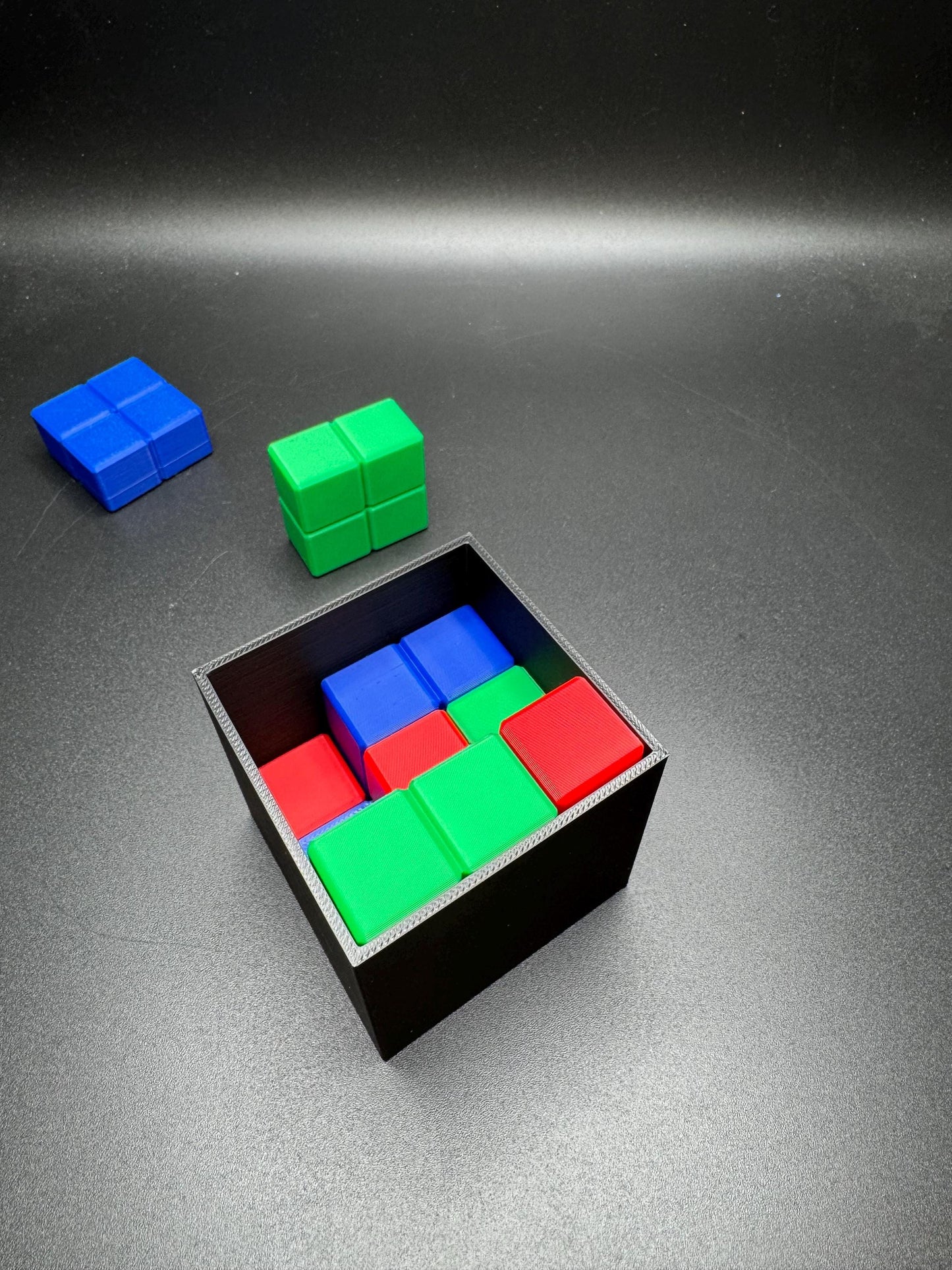 Slothouber Graatsma Packing Puzzle - Unique Brain Teaser, 9 Brick Challenge, Fun & Educational 3D Printed Brick Game, Perfect Gift Idea