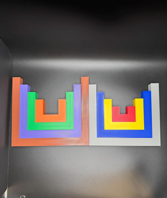 Langtominoes Puzzle Set - Unique Number Pair Tiles Inspired by Langford's Problem, Educational Math Game & Brain Teaser Gift