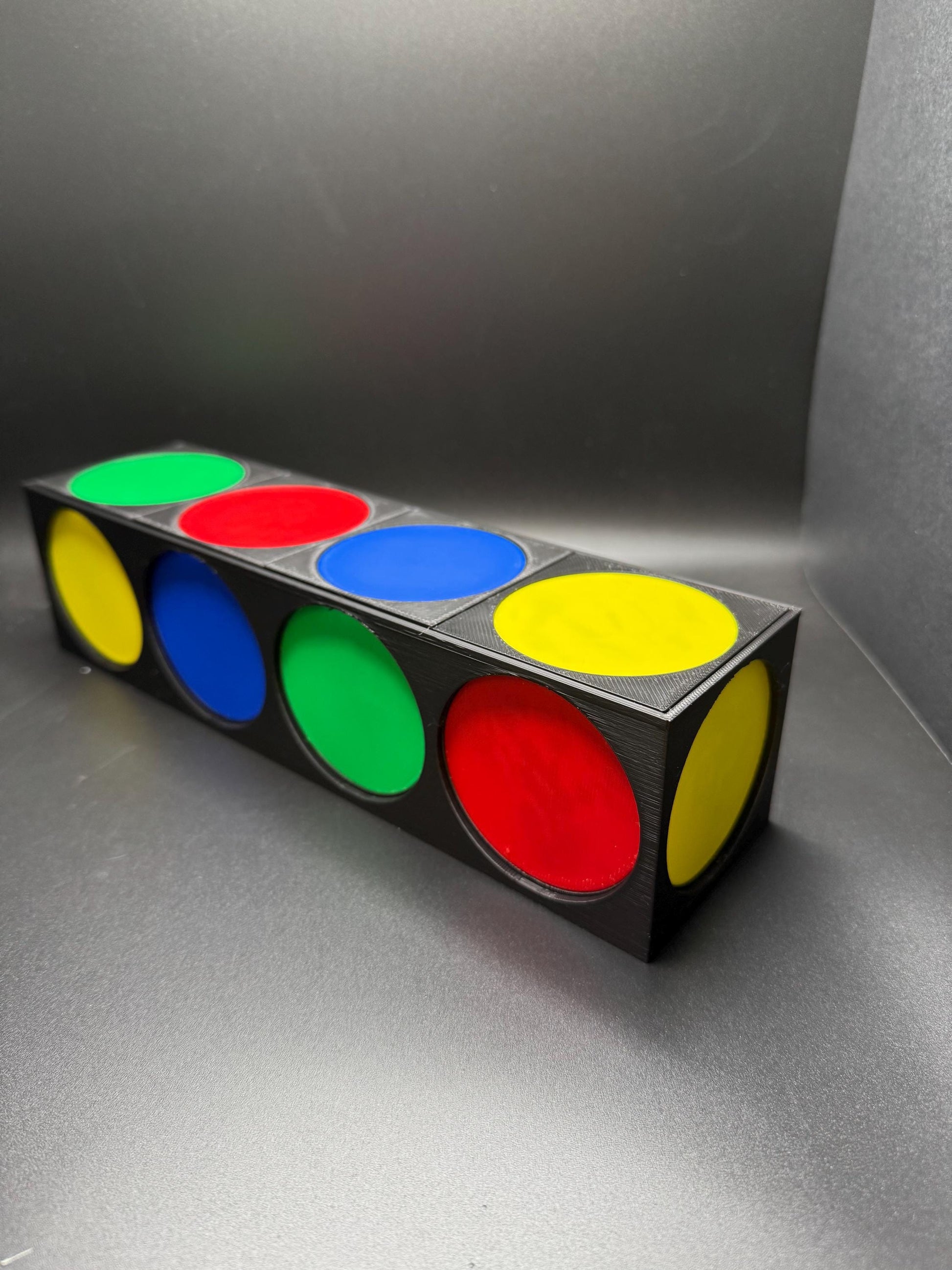 Instant Insanity Puzzle for All Ages - Fun & Engaging Gift Idea for Puzzle Lovers - 3D Printed Puzzle