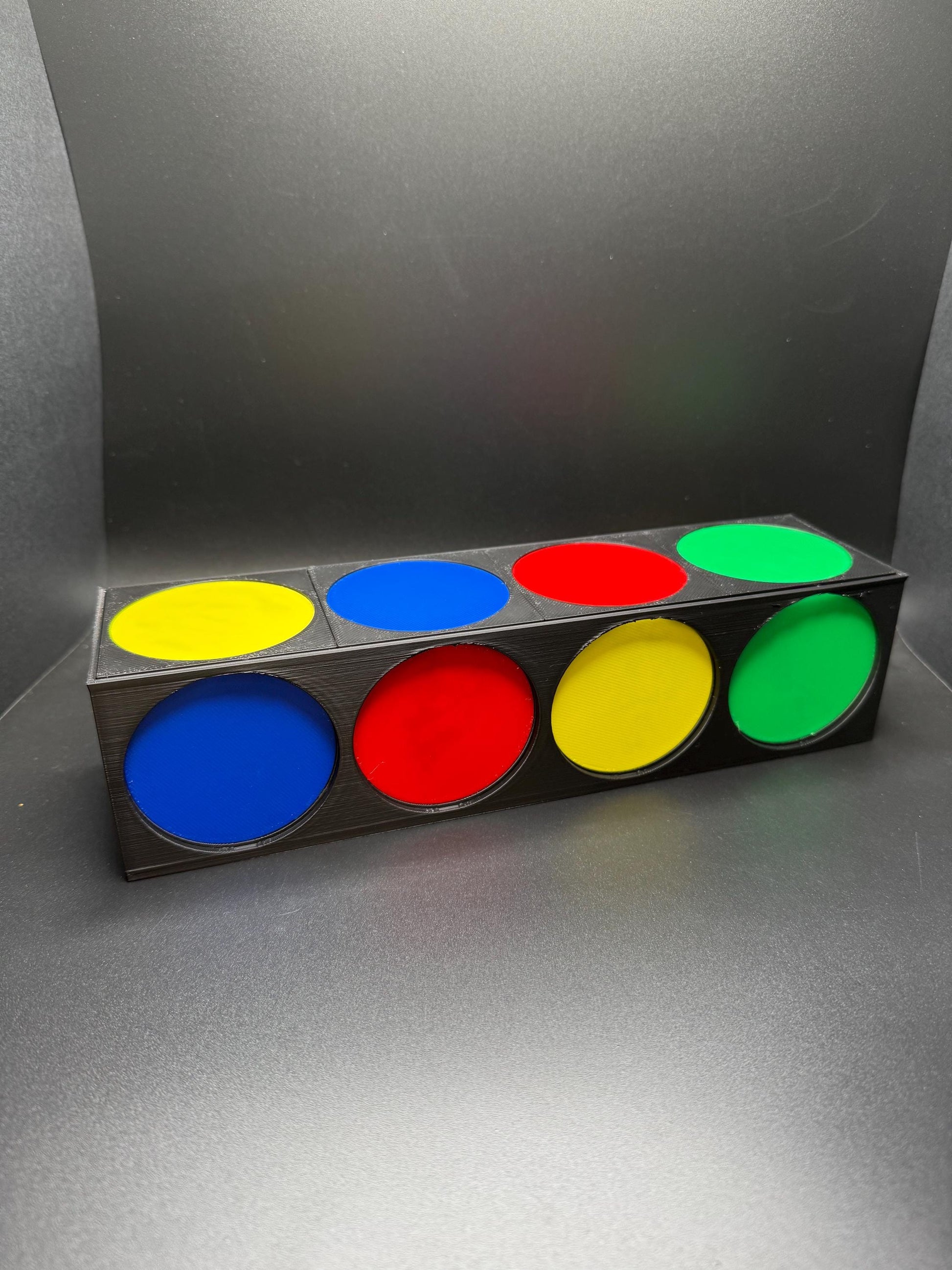 Instant Insanity Puzzle for All Ages - Fun & Engaging Gift Idea for Puzzle Lovers - 3D Printed Puzzle