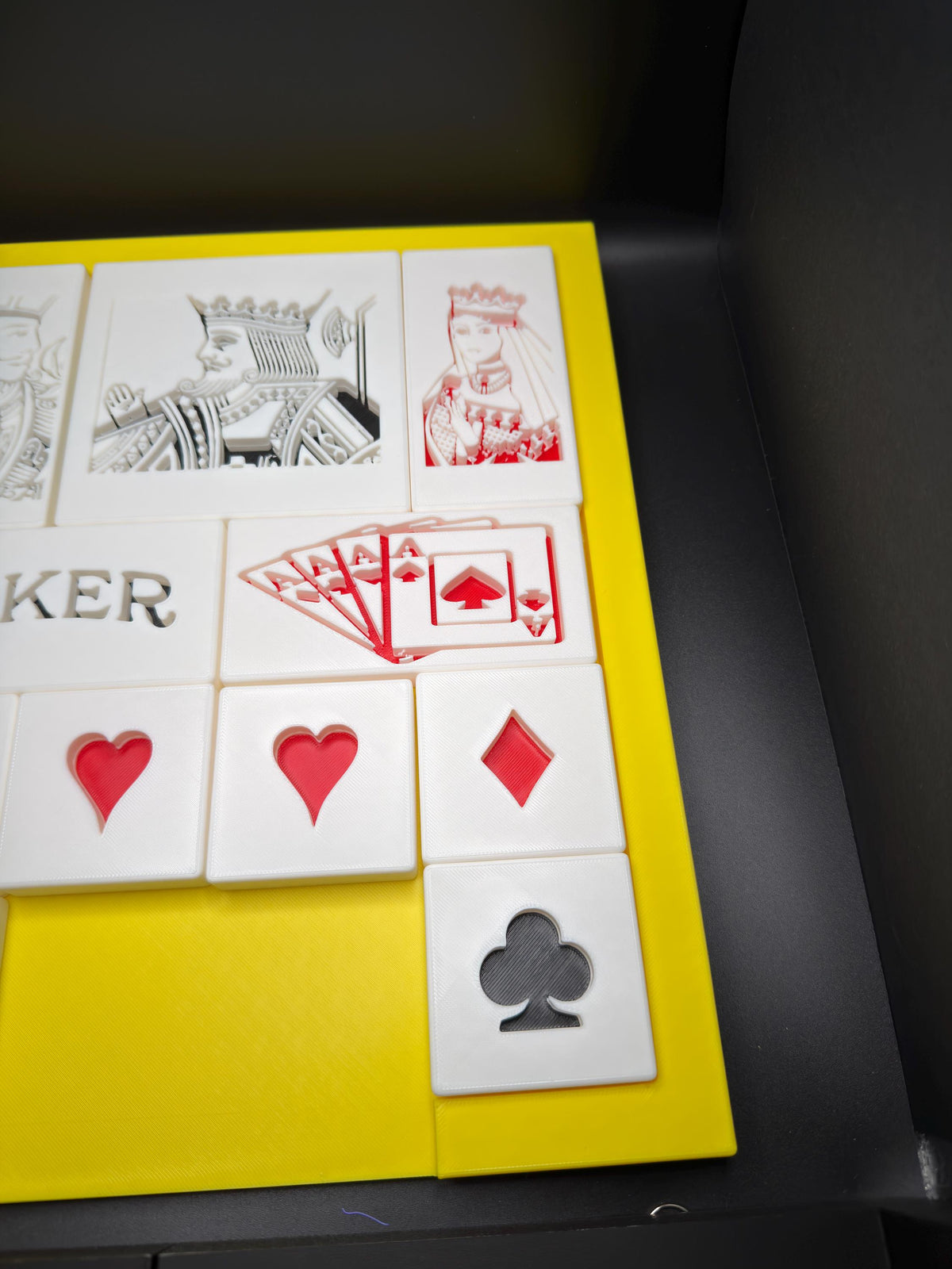 Playing Card Sliding Puzzle | Poker Themed Logic Puzzle | King Escape Brain Teaser | Casino Gift | Sliding Block Puzzle
