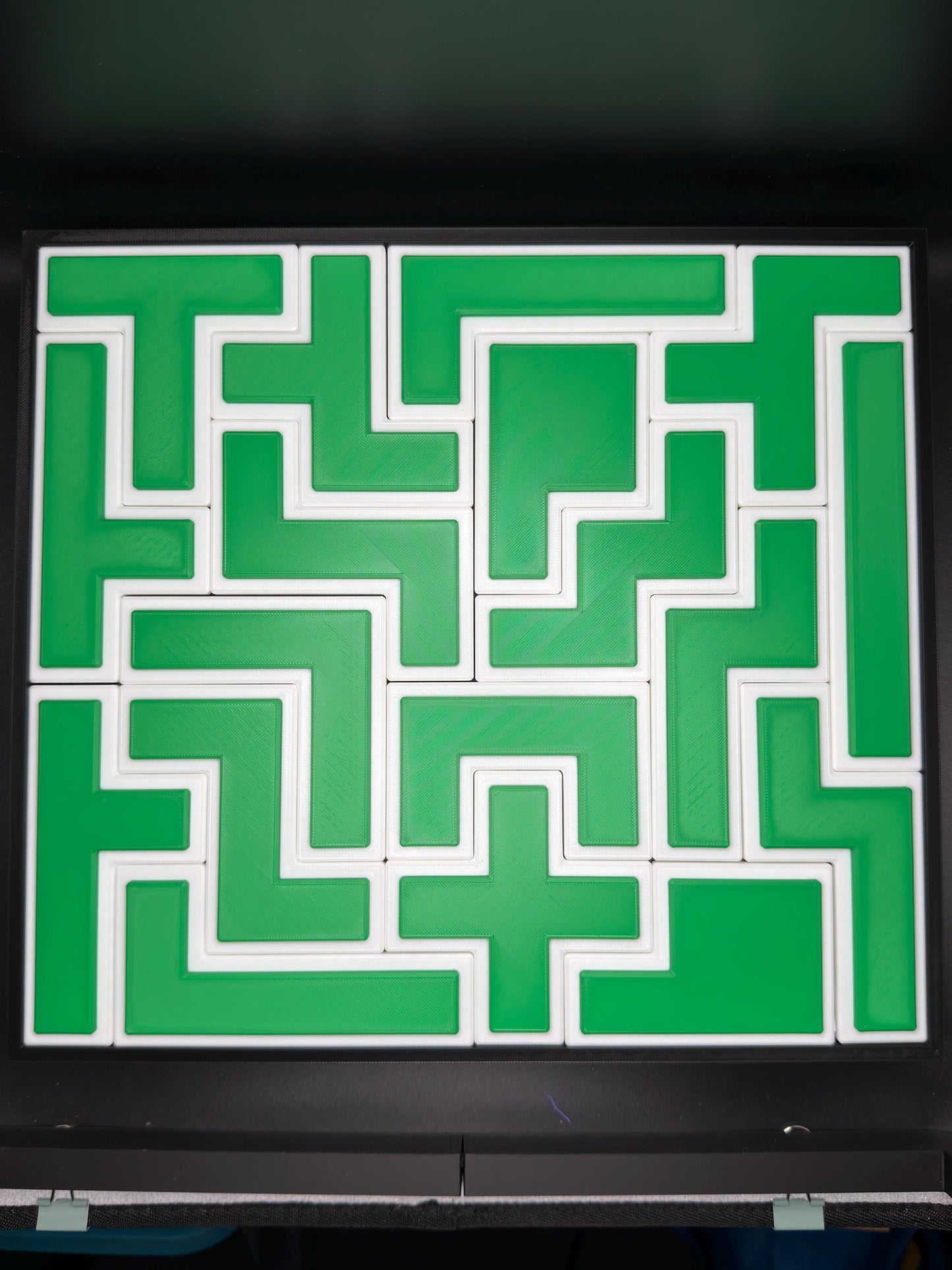 One-Sided Pentominoes Puzzle | 18 Piece Mathematical Packing Puzzle | Geometry Brain Teaser | STEM Educational Puzzle