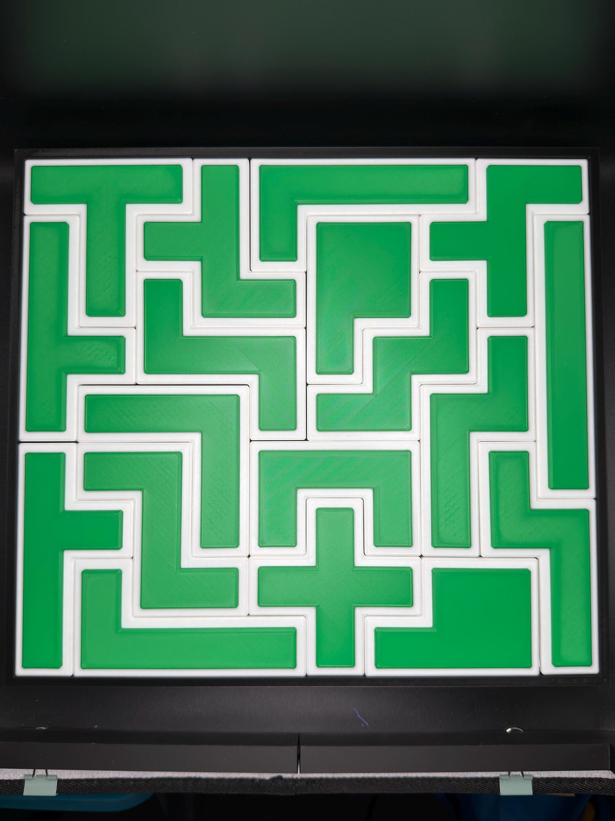One-Sided Pentominoes Puzzle | 18 Piece Mathematical Packing Puzzle | Geometry Brain Teaser | STEM Educational Puzzle