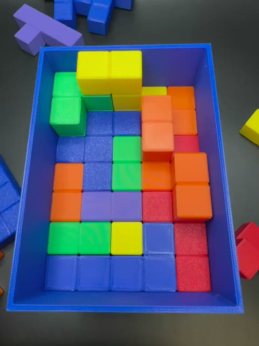 Pentacube 35 – 3D Pentacube Puzzle | 5x5x7 Brain Teaser for Adults | 35-Piece Spatial Logic Puzzle | Gift for Puzzle Lovers