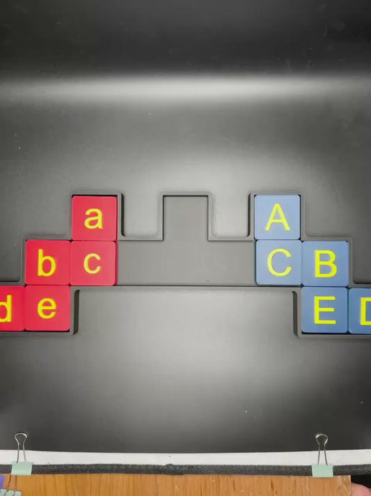 Exchange the Letters Puzzle - Modern Recreation of a Classic Puzzle, Over 15 Inch Wide! Fun Brain Teaser for Adults & Kids
