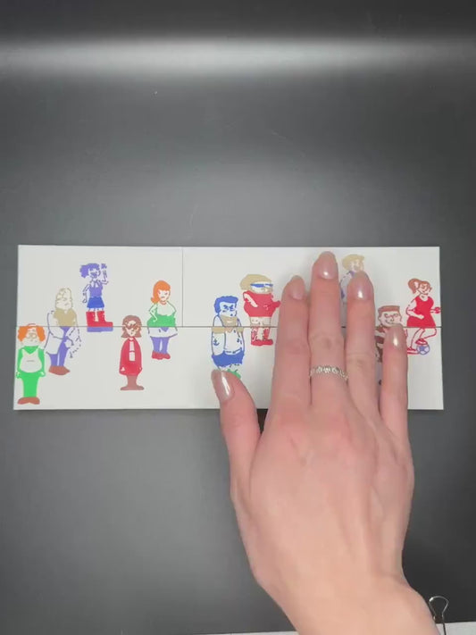 Disappearing Person Puzzle - Mind-Bending Optical Illusion Puzzle, Brain Teaser Game, Perfect Gift for Adults & Kids