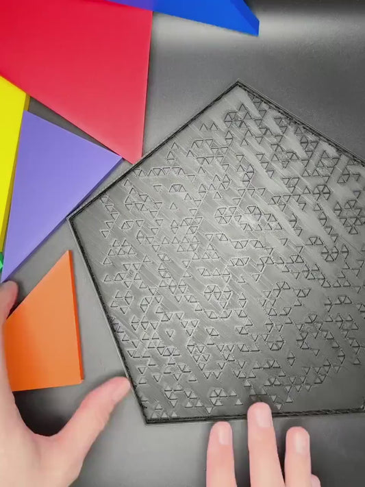 Pentagon into Square Puzzle - Transform This Unique Shape into a Perfect Square & Challenge Your Mind! Fun Brain Teaser!