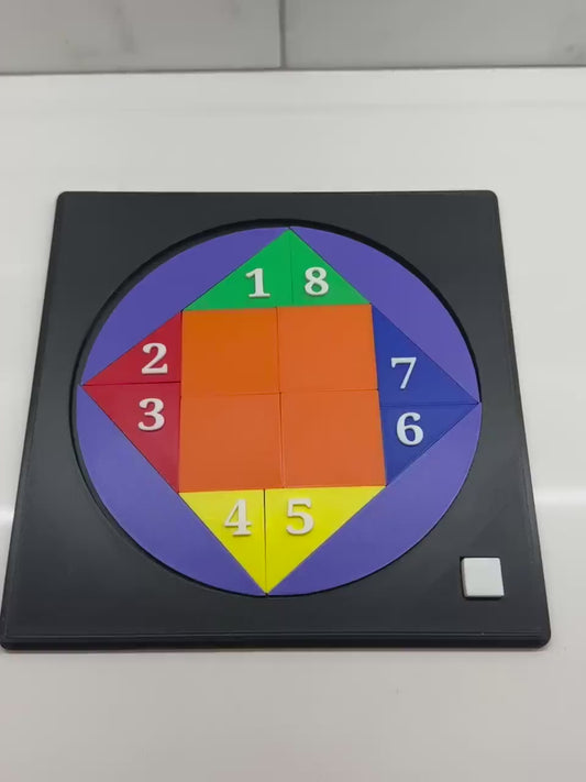 Quirinus Puzzle - 3D Printed Gift for Puzzle Lovers and Kids, Perfect Addition to Your Collection, High Quality & Fun!