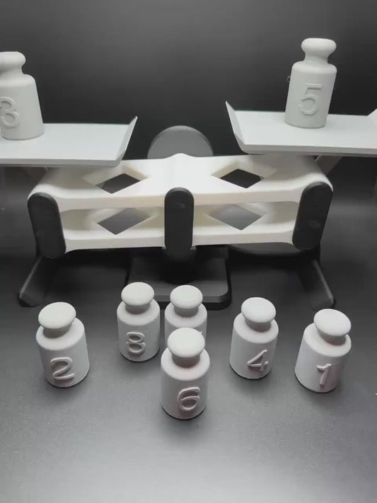 Heavy Weight Puzzle - Fun STEM Learning Tool for All Ages, Find the Heavy Piece with Scale, Educational Game