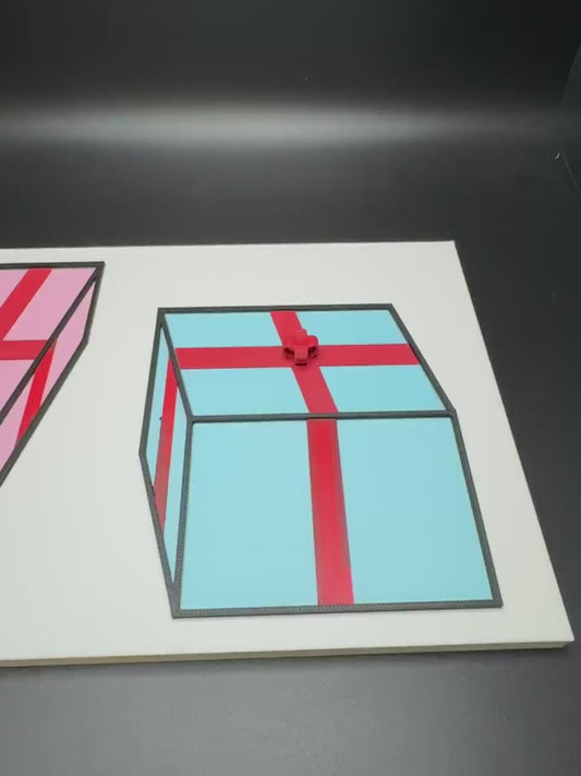 Wide and Long Puzzle, Swap The Lids - Fun Optical Illusion Game for All Ages, Unique Gift Idea