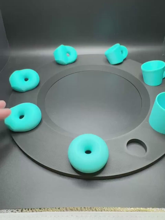 Topology Joke Mug 30cm Diameter - Funny Math Coffee Cup with Donut and Coffee Humor, Geek Gift for Teachers, Students & Math Lovers