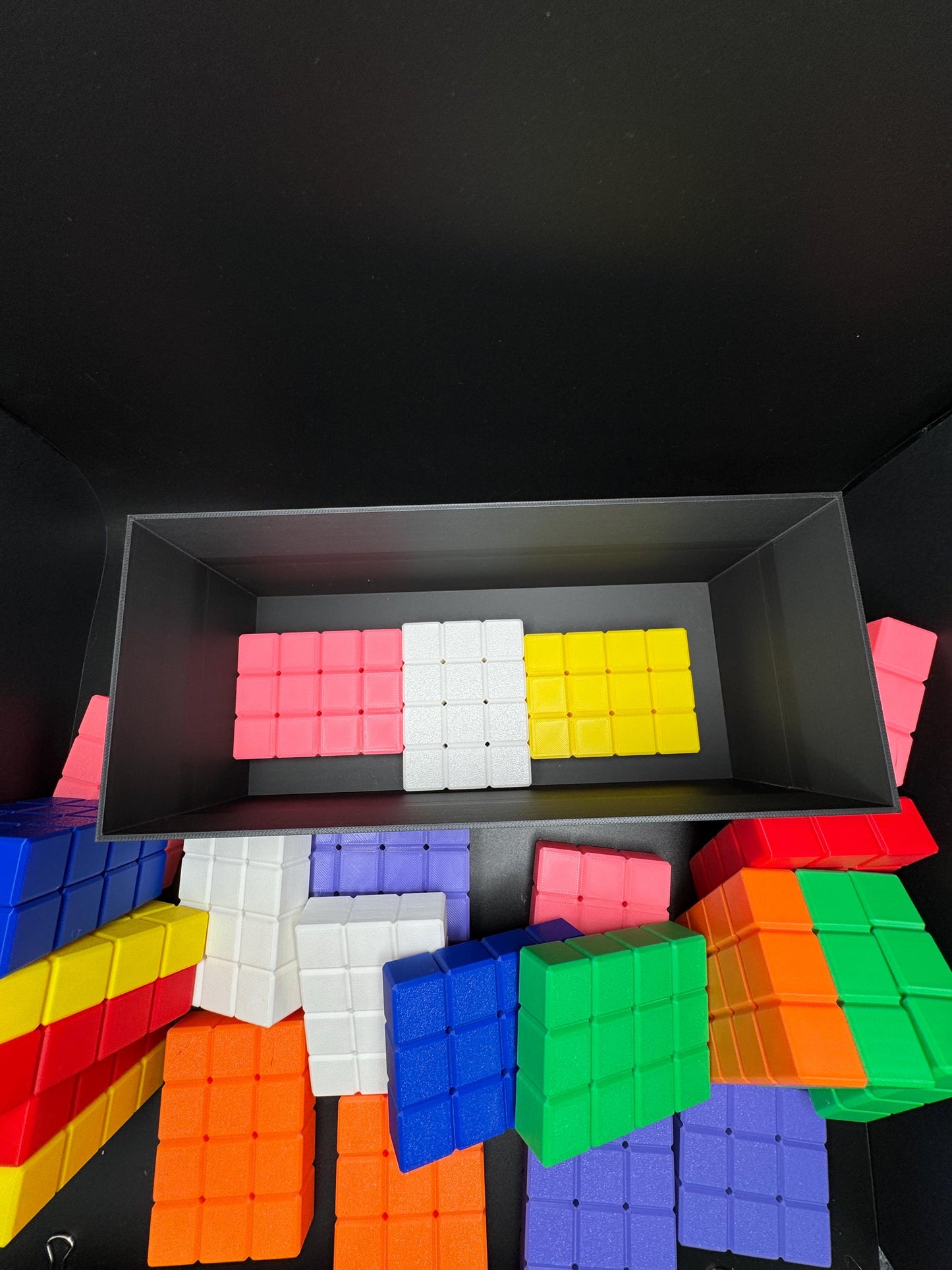 Singmaster Packing Puzzle - Unique Brain Teaser, 25 Brick Challenge, Fun & Educational 3D Printed Brick Game, Perfect Gift Idea