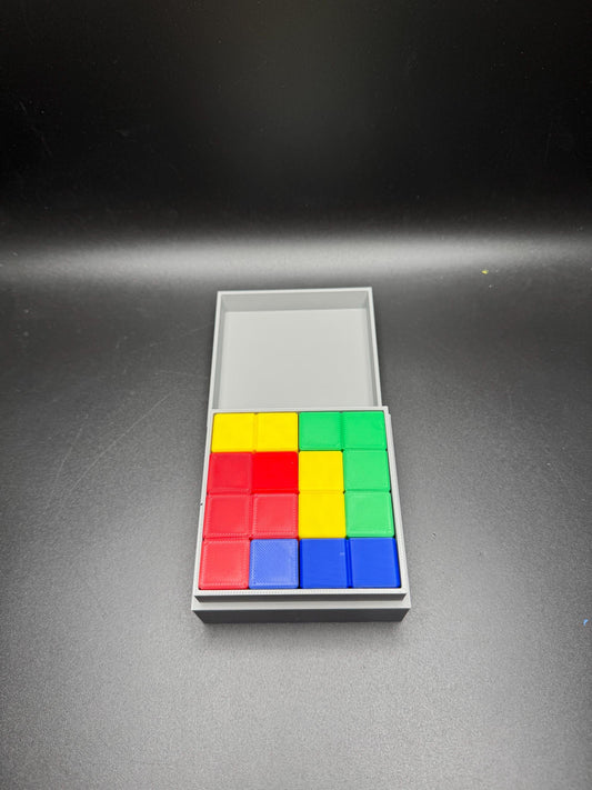 Tetracube Puzzle - 8 Unique Pieces - Fun STEM Learning Tool & Gift for Puzzle Lovers - High Quality 3D Print in Box