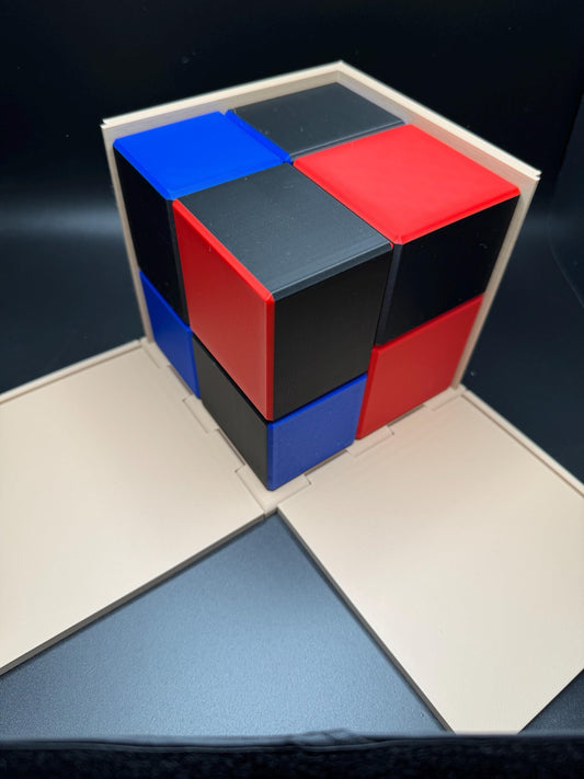 Binomial Cube - 3D Algebra Visualisation Tool for Teachers & Classrooms | (a+b)3 Educational Model