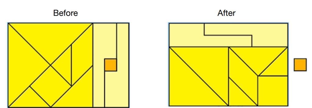 Tangramagic Puzzle - 10 Unique Pieces, Brain Teaser & Fun Challenge for All Ages, Can You Solve the Missing Piece?