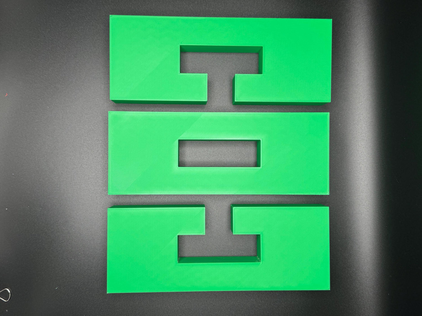 Interlocking Puzzle 3 Piece - Large Size - 3D Printed Quality Gift for Teachers, Students & Home Décor - Unique Art Piece for Him or Her