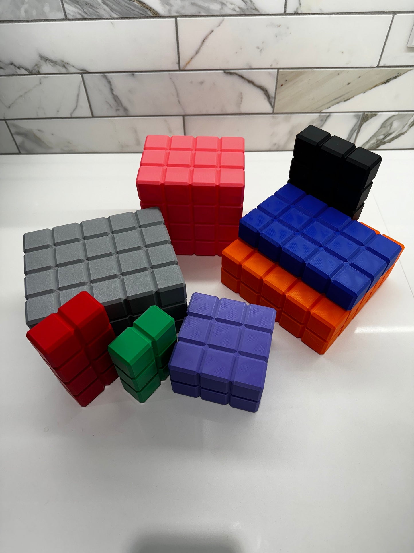 Cube Equation Puzzle by Thomas O'Beirne - Unique Brain Teaser & Math Challenge Gift