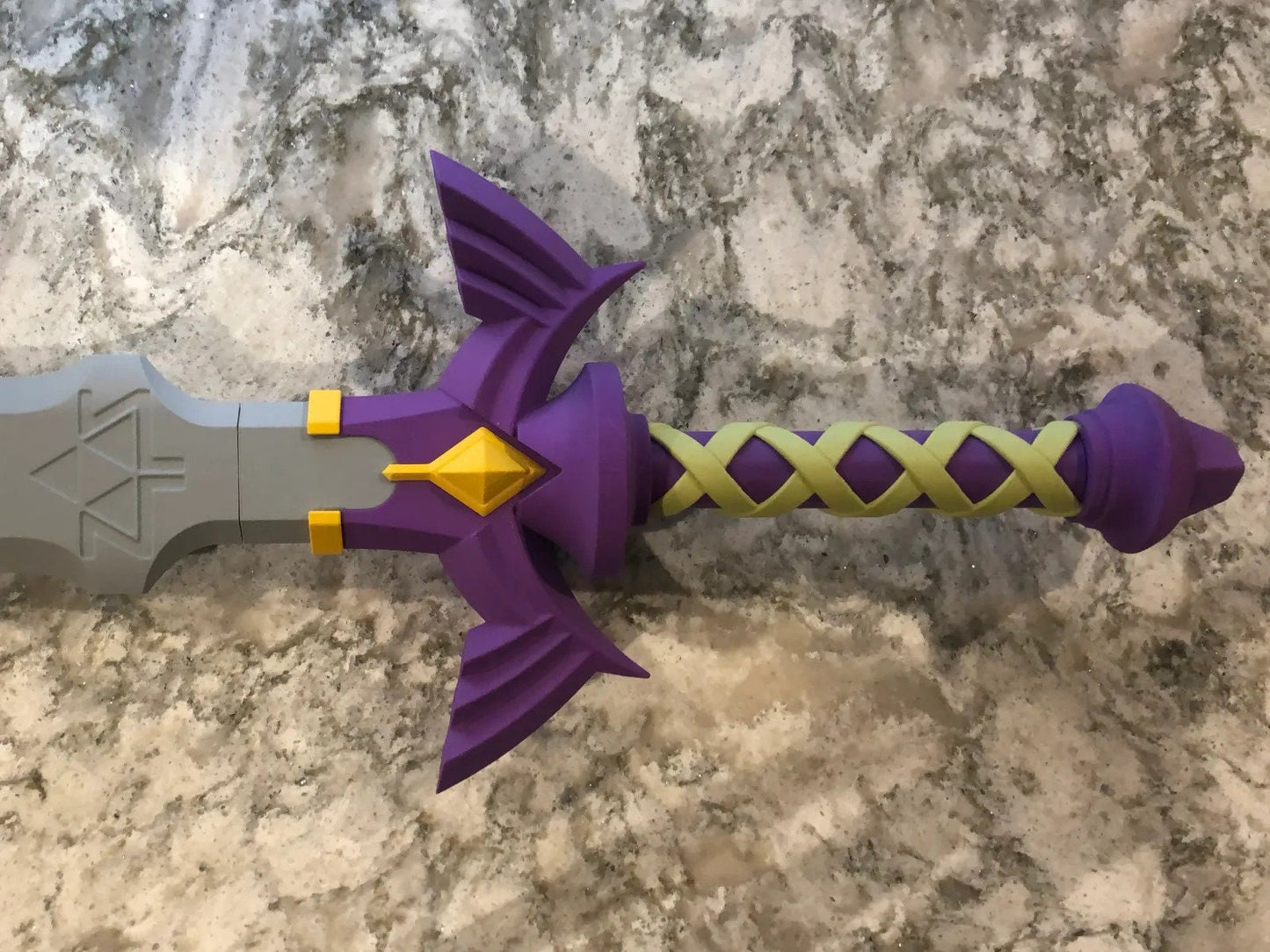 Legend of Zelda Full-Scale Master Sword – Lightweight 3D Printed Replica for Cosplay and Collectors