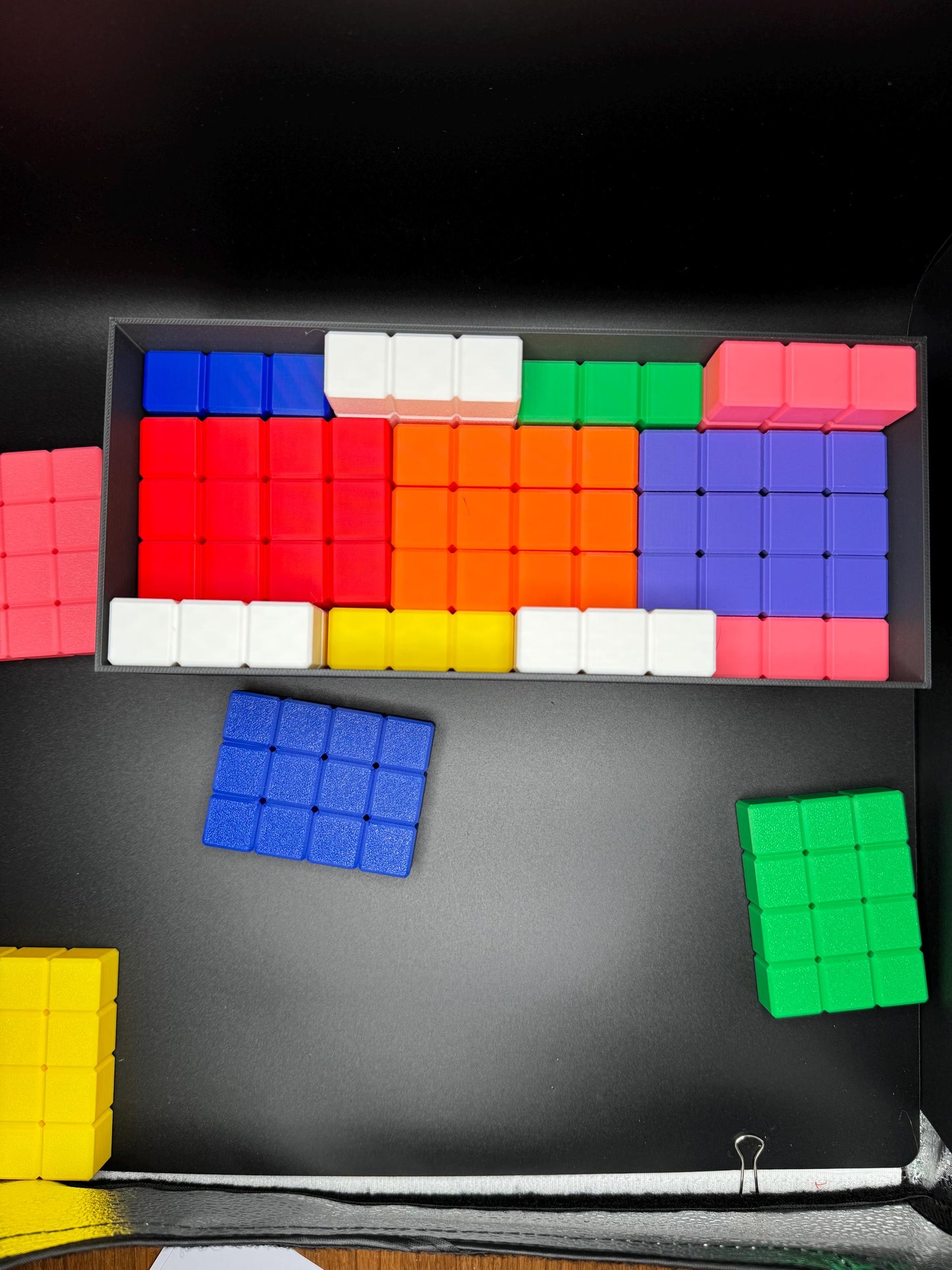 Singmaster Packing Puzzle - Unique Brain Teaser, 25 Brick Challenge, Fun & Educational 3D Printed Brick Game, Perfect Gift Idea